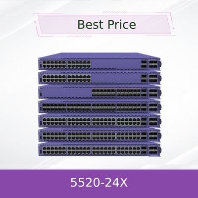 극한 네트워크 스위치 24 포트 스위치 랙 장착 모델 5520-24X