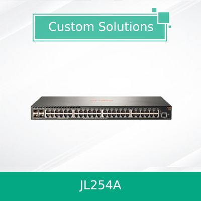 Hpe 아루바 2930f 48g 스위치 (4 SFP+ 포트 포함) JL254A 새 제품 및 정품