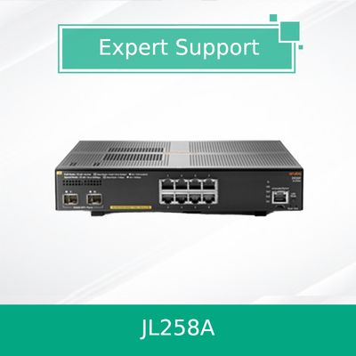 Hpe Aruba Networking 2930f 8g Poe+ 2SFP+ 스위치 (JL258A) 새롭고 원래