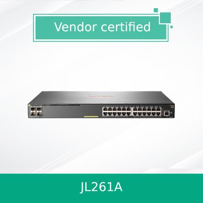 Hpe Aruba Networking 2930f 24G Poe+ 4SFP 370W 스위치 (JL261A) 새롭고 원래