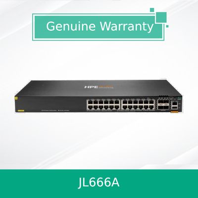 Jl666A 6300f 일련 번호 24X 포트 10/100/1000baset PoE+ 포트 및 4X 1/10/25/50g SFP 포트 네트워크 이더넷 스위치