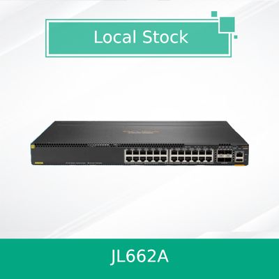 HPE Aruba 네트워킹 CX 6300M 24포트 1GbE Class 4 PoE 및 4포트 SFP56 스위치 (JL662A)