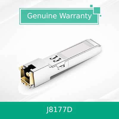 Hpe 아루바 네트워킹 스위치 1g SFP RJ45 T 100m Cat5e 트랜시버 (J8177D)