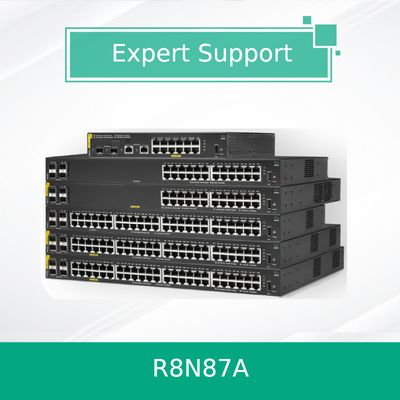 Hpe Aruba 네트워킹 CX 6000 24G Class4 PoE 4SFP 370W 스위치 (R8N87A) 새 제품 및 정품