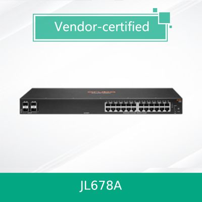 Hpe 아루바 네트워킹 Cx 6100 24G 4SFP+ 스위치 (JL678A) 새 제품 및 정품