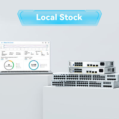 오리지널 뉴 C9200-48t-a 9200 시리즈 엔터프라이즈 스위치 48 포트 10/100/1000Mbps