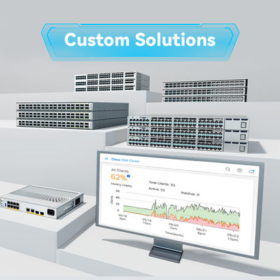 산업용 네트워크 스위치 C9200L-48p-4X-a/E 새 제품 Cisco 네트워크 스위치 재고 있음 C9200L-48p-4X-a/E