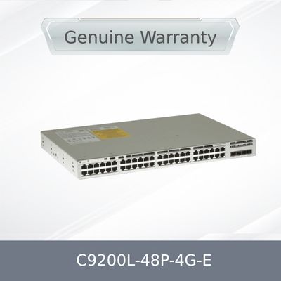 C9200L-48p-4G-E 네트워크 스위치 새롭고 오리지널 9200L 48 포트 포 4 1g SFP Uplink 스위치