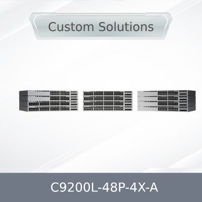 산업용 네트워크 스위치 C9200L-48p-4X-a 새 제품 Cisco 네트워크 스위치 재고 있음 C9200L-48p-4X-a