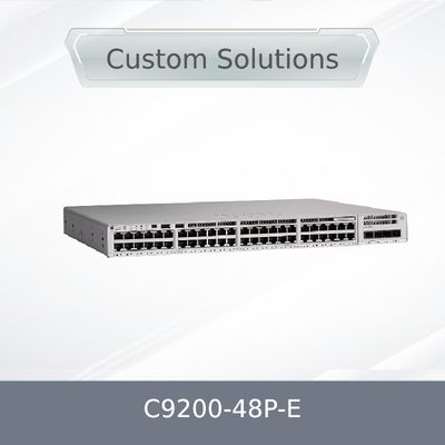 C9200-48p-E 48X 1g RJ45 포+포트 네트워크 스위치 48 포트 포+네트워크 필수품
