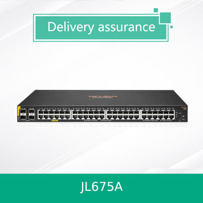 HPE 아루바 CX 6100 JL675A 48번 포트 기가비트 PoE+ 스위치 370W 클래스 4 4x SFP+ 관리 계층 2