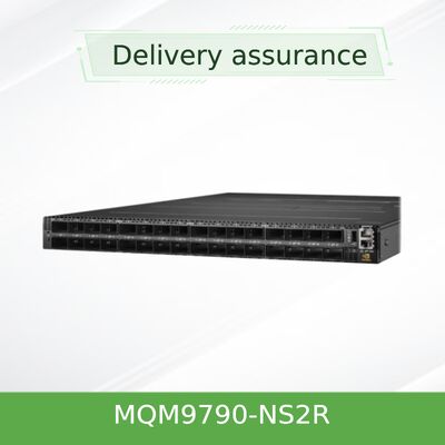 NVIDIA MQM9700-NS2R 퀀텀-2 시리즈 400Gb/s 인피니밴드 스마트 스위치 64포트 역공류 (C2P)