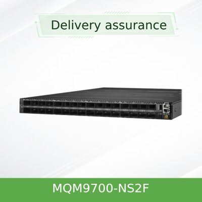 NVIDIA MQM9700-NS2F 64포트 400Gb/s 인피니밴드 스위치 (SHARPv3 기술, 1U 폼 팩터)
