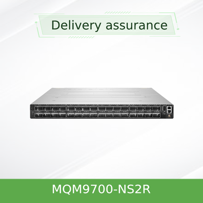 NVIDIA Quantum-2 MQM9700-NS2R 64-Port 400Gb/s Managed InfiniBand Switch with Reverse Airflow (C2P)