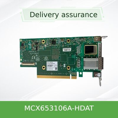 NVIDIA ConnectX-6 MCX653106A-HDAT 200Gb/s 듀얼 포트 인피니밴드 스마트 어댑터