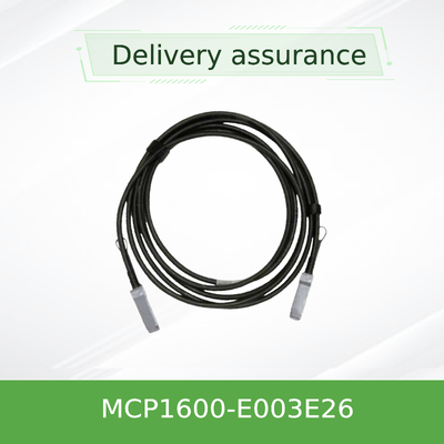 Mellanox MCP1600-E003E26 100Gb/s QSFP28 패시브 DAC 케이블 – 3m, 26 AWG, InfiniBand EDR 및 100GbE 호환