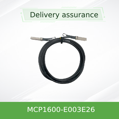 멜라노크스 MCP1600-E003E26 100Gb/s QSFP28 패시브 DAC 케이블 3m, 26AWG, EDR 인피니밴드