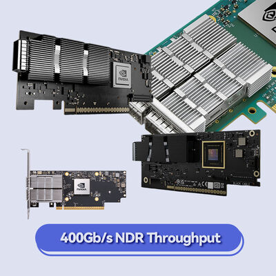 NVIDIA MCX75310AAS-HEAT ConnectX-7 200Gb/s 인피니밴드 어댑터 PCIe 5.0 x16 OSFP