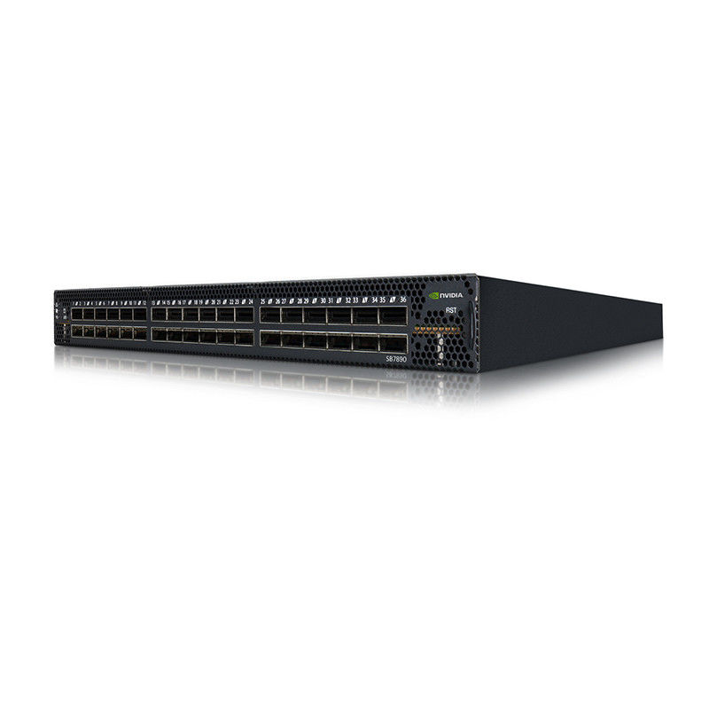 36p 외부적으로 운영된 EDR 100Gb/S 현명한 멜라녹스 인피니밴드 전환 MSB7890-ES2F 비차단