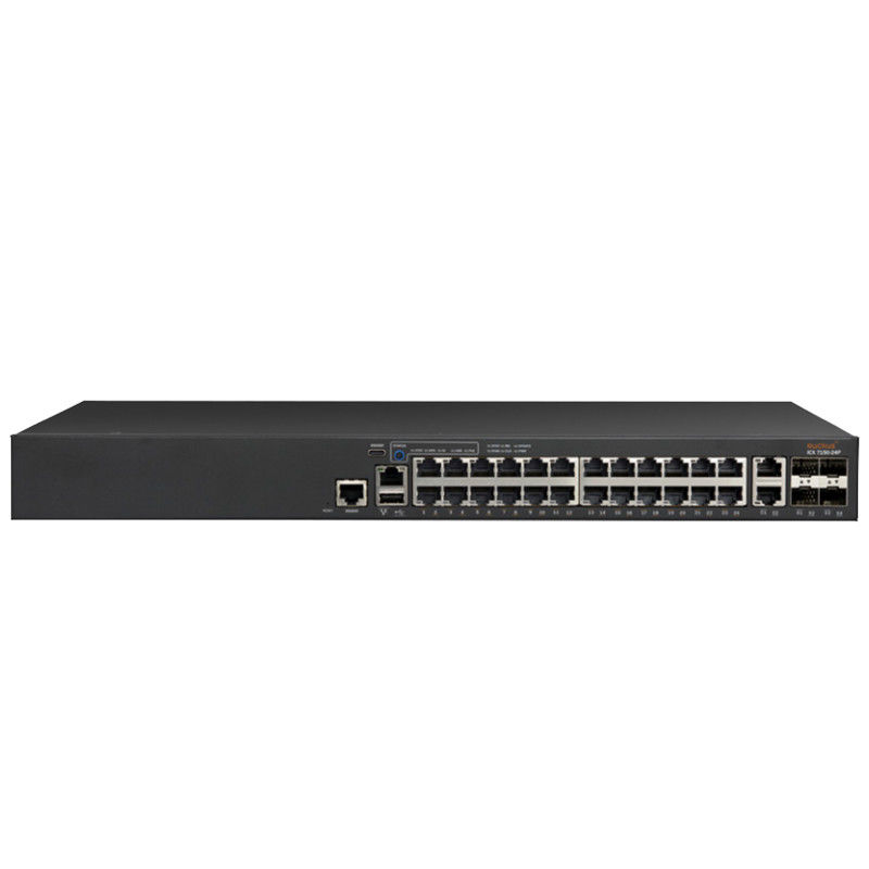24P 4X1G 소동 네트워크 스위치 ICX7150 10/100/1000Mbps RJ-45 포 370W