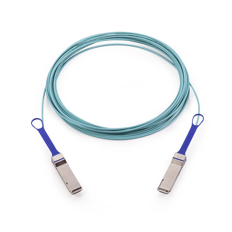 VCSEL은 100Gb/S까지 QSFP 멜라녹스 AOC 케이블 MFA1A00-E015 IB EDR에 기초로 했습니다