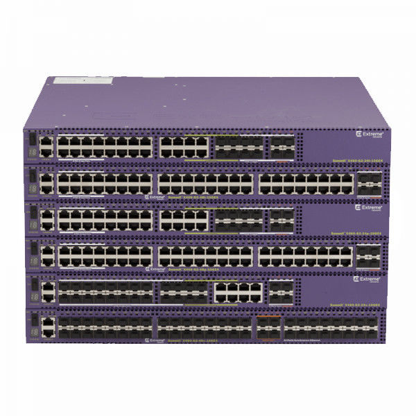 RJ45 48x 극단적 X460 스위치 PoE+ 콘솔 포트 10GE4 토대 48 공항