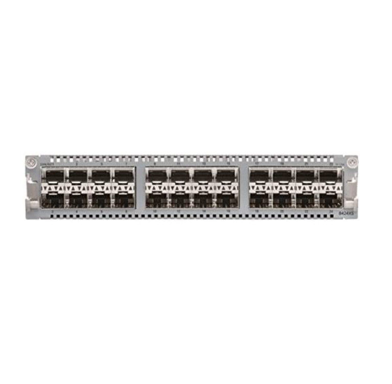 극단적 무선 액세스 포인트 EC8404001 - E6 이더넷 스위치 모듈 - 24는 - 1 10G SFP+ 플러그형 송수신기를 포팅시킵니다