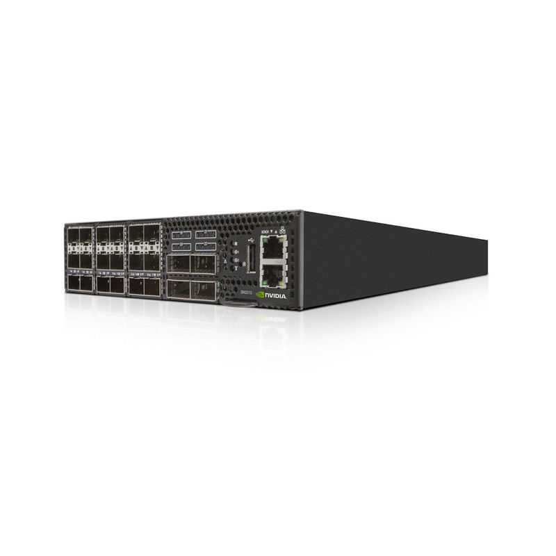 18 SFP28 항구 리눅스 기반을 둔 멜라녹스 오픈 소스 네트워크 스위치 MSN2010-CB2F 25GbE/100GbE