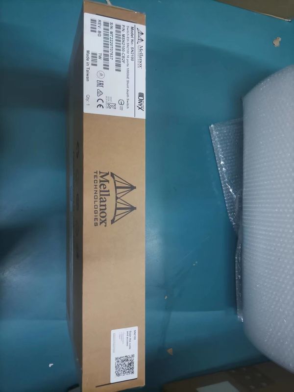 2 핵심은 깊이 멜라녹스 SN2000 스위치 MSN2100-CB2F 100GbE 1U 16 QSFP28 공항 2 AC 프수스 X86을 단락시킵니다