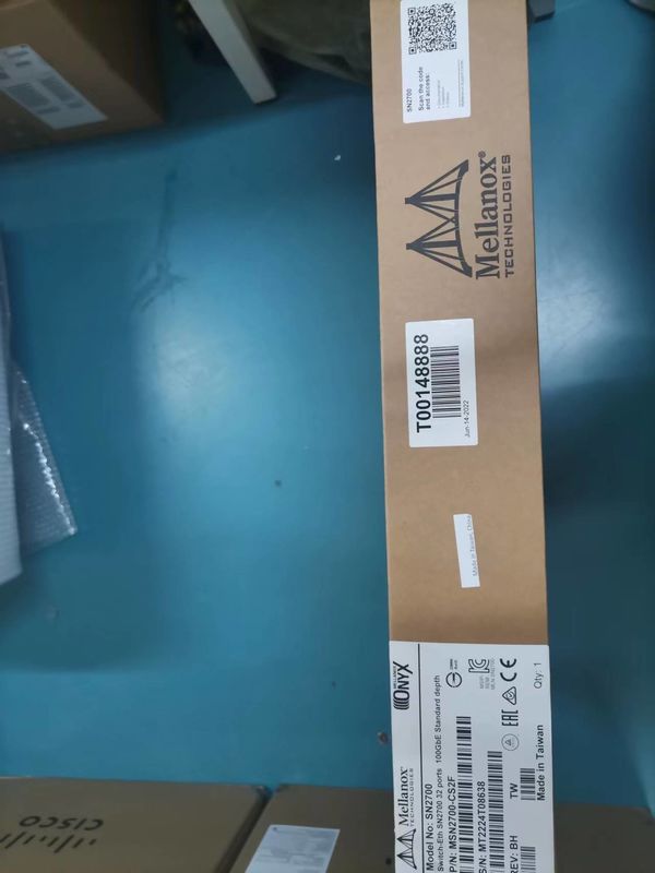 ODM SN2700 멜라녹스 네트워크 스위치 MSN2700-CS2F 100GbE 1U 32 QSFP28 공항