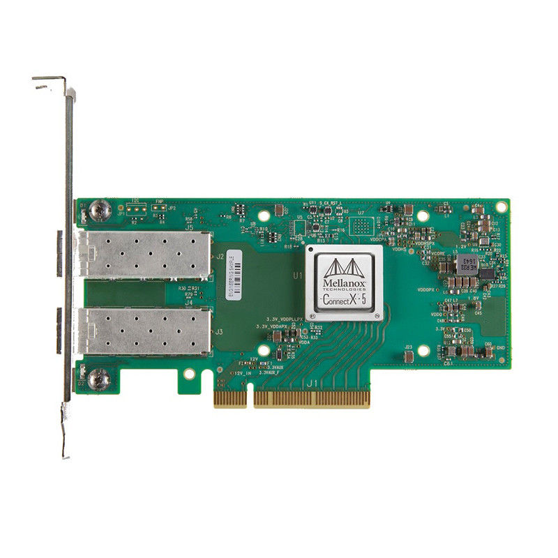 맞춘 유선 멜라녹스 10gb 이더넷 카드 SFP 피코이에 카드 MCX512A-ACAT ConnectX-5 EN