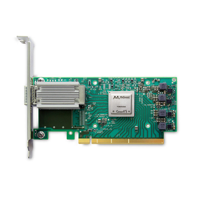 100GbE 인피니밴드 멜라녹스 네트워크 카드 어댑터 MCX515A-CCAT EN 10 25 40 50 Oe 속도