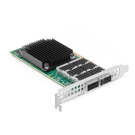 QSFP56 멜라녹스 이더넷 어댑터들 NIC ConnectX-6 드스 EN 100GbE 네트워크 카드 MCX623106AN-CDAT