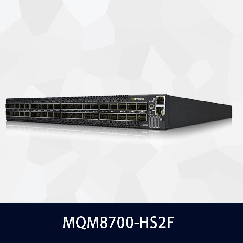 관리된 인피밴드 HDR 스위치 멜라녹스 200GB 스위치 MQM8700 40 포트 MQM8700-HS2F ((920-9B110-00FH-0MD)