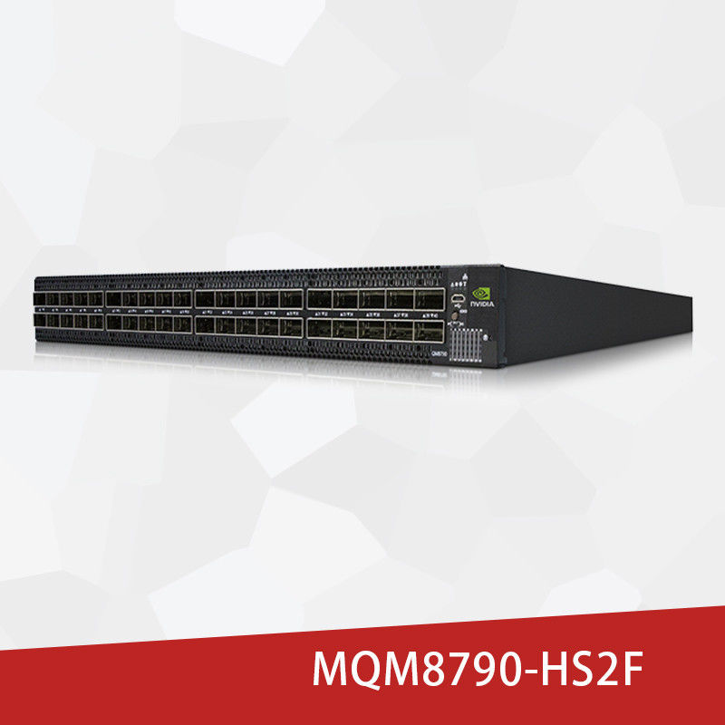 40 QSFP28 공항 난-블록킹 HDR 멜라녹스 네트워크 스위치 인피니밴드 MQM8790-HS2F 200Gb/S