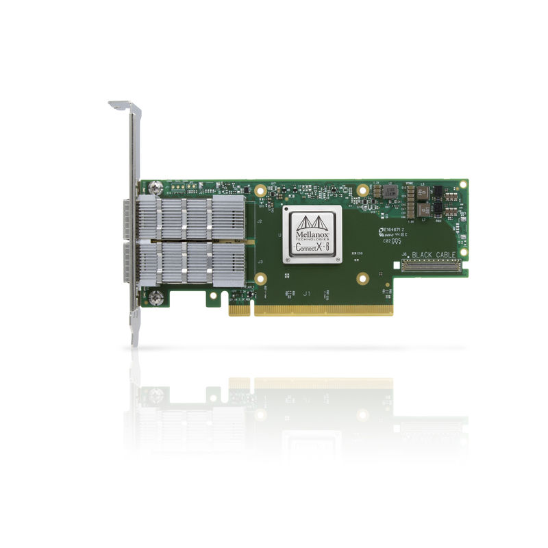 MCX653106A-HDAT-SP Mellanox 네트워크 카드 200Gb/S 4*50Gb/S 이더네트 포트