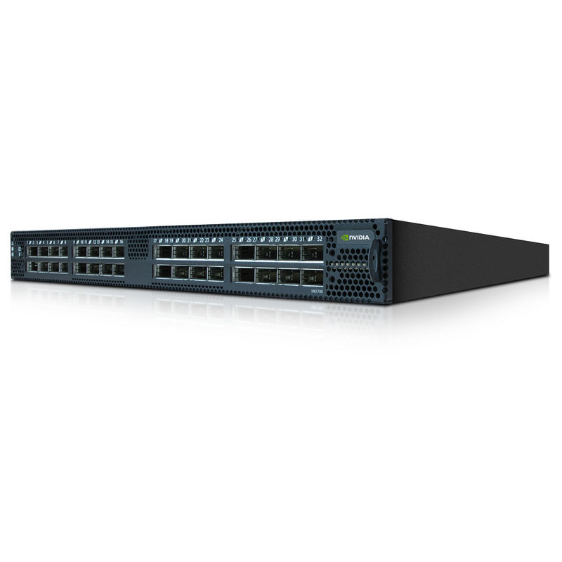 오닉스 32 QSFP28 공항과 MSN3700-CS2F Spectrum-2 기반을 두 100GbE 1U 열린 멜라녹스 네트워크 스위치