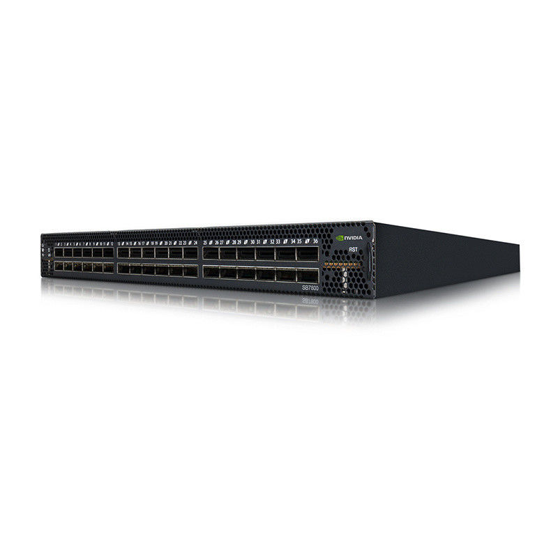 MSB7800-ES2F 멜라녹스 네트워크 스위치 ib 2 기반을 둔 EDR 인피니밴드 1U 36 QSFP28 공항