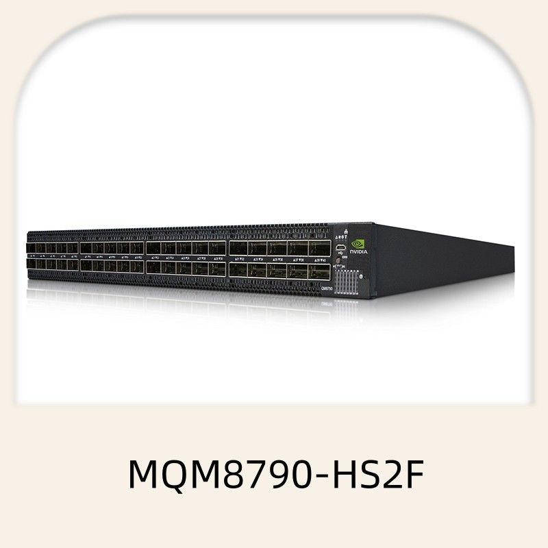 MQM8790-HS2F 멜라녹스 네트워크 스위치 40 공항 난-블록킹 운영된 HDR 200Gb/S