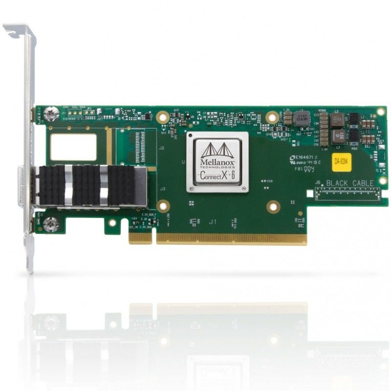 MCX653106A-ECAT 멜라녹스 100gb Nic 콘넥트스- 6 VPI Hdr100 Edr Ib 이원 포트