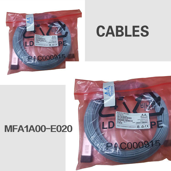 2x100Gb/S HDR100 MMF 10m 낮은 지연에 대한 MFS1S50-H010V 멜라녹스 케이블 IB 200Gb/S HDR
