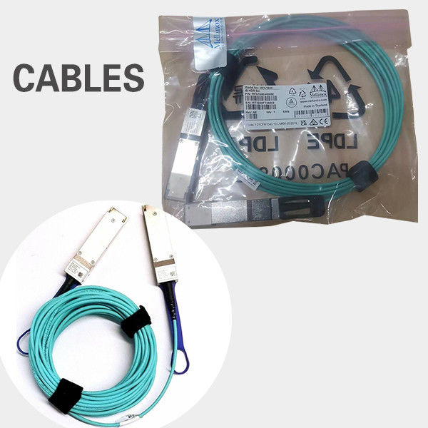 20 미터 활성 섬유 케이블 200Gb/S VPI IB HDR와 200GbE QSFP56 MFS1S00-H020V
