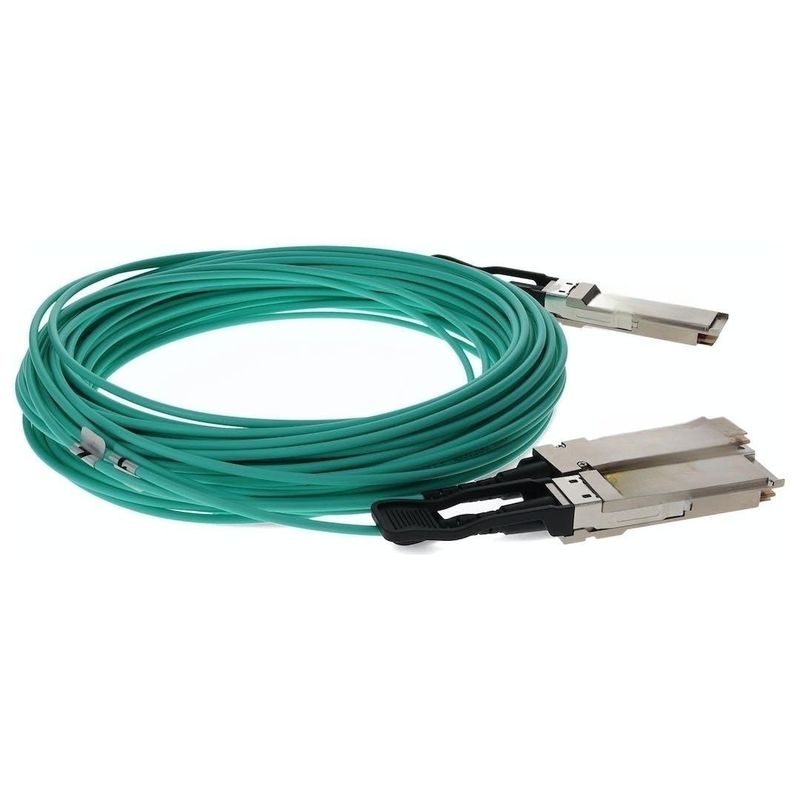 2 MFS1S50-H005E MFS1S50-H010E MFS1S50-H015V에 대한 200Gb/S 내지 2x100Gb/S 멜라녹스 AOC IB HDR QSFP56