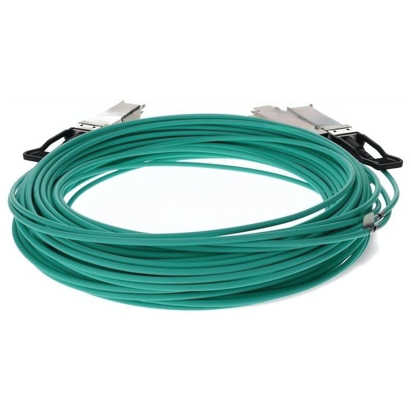 2 MFS1S50-H005E MFS1S50-H010E MFS1S50-H015V에 대한 200Gb/S 내지 2x100Gb/S 멜라녹스 AOC IB HDR QSFP56
