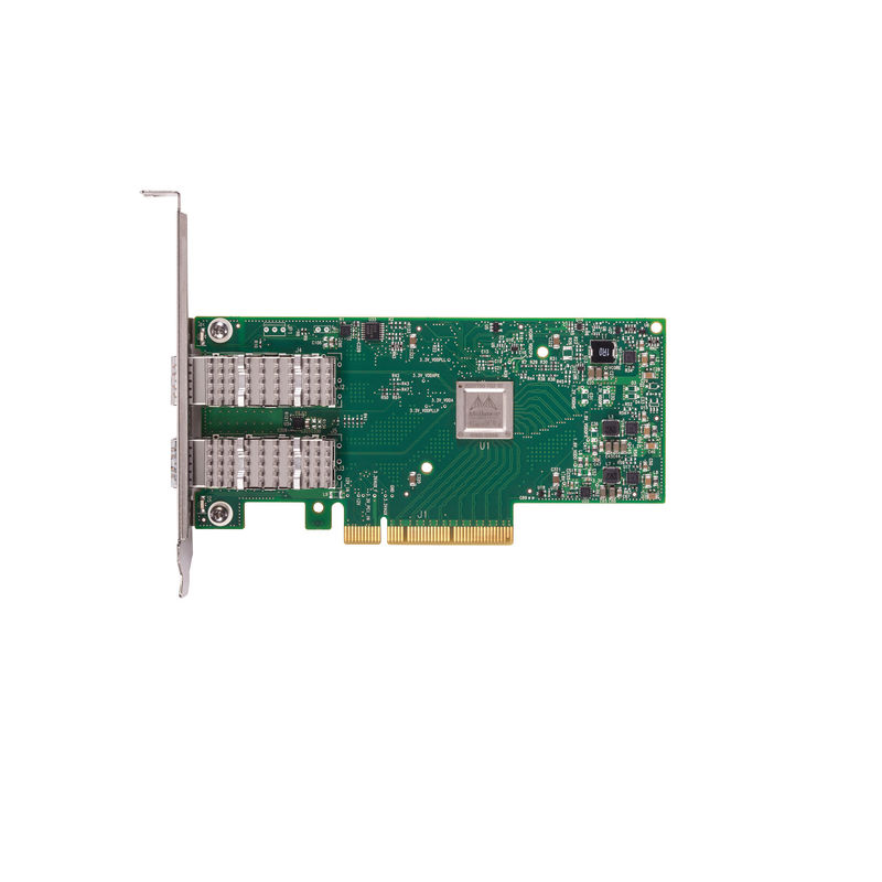 멜라녹스 ConnectX-4 Lx EN 25GbE 이원 포트 SFP28 PCIe3.0 X8 네트워크 인터페이스 카드 MCX4121A-ACAT