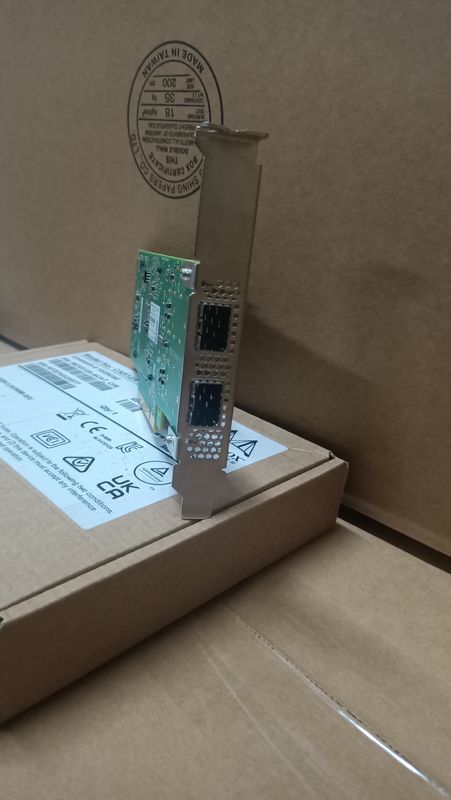 MCX512A-ACAT 멜라녹스 콘넥트스 5 이원 포트 10 25gbe Sfp28 EN 어댑터 카드 피코이에 3.0 X8