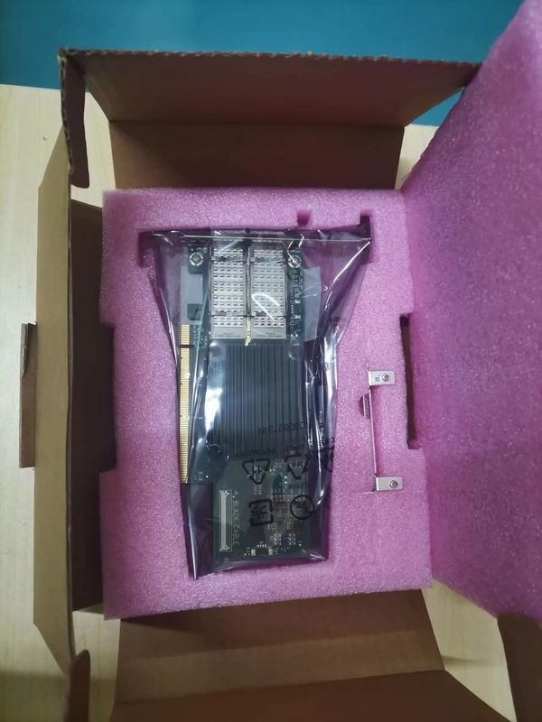 MCX653105A-ECAT 커넥트X-6 VPI 어댑터 카드 100Gb/S HDR100 EDR IB 100GbE 단일 포트 QSFP56