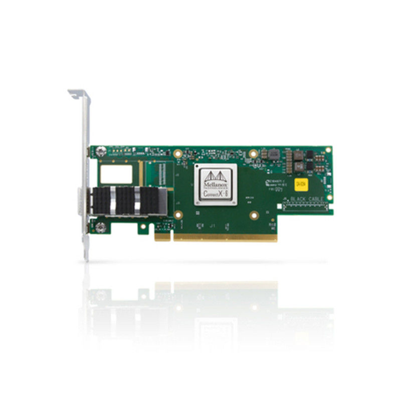 커넥스 6 듀얼 포트 어댑터 100Gb/S MCX653105A-ECAT를 지원하는 멜라녹스 카드