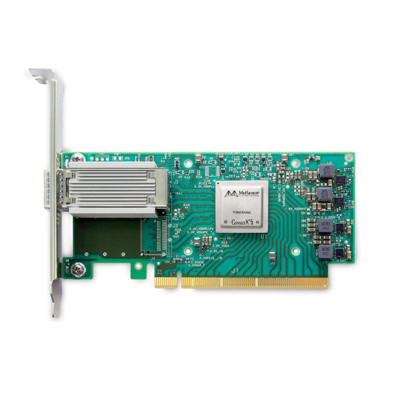 오리지널 MCX653106A-ECAT 커넥트 X-6 100Gb/S 듀얼 포트 QSFP56 이더넷 어댑터