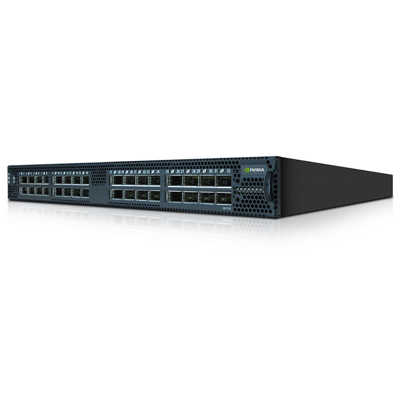 MSN2700-CS2F Mellanox 스위치 스펙트럼 기반 32 포트 100GbE 오픈 이더넷 플랫폼